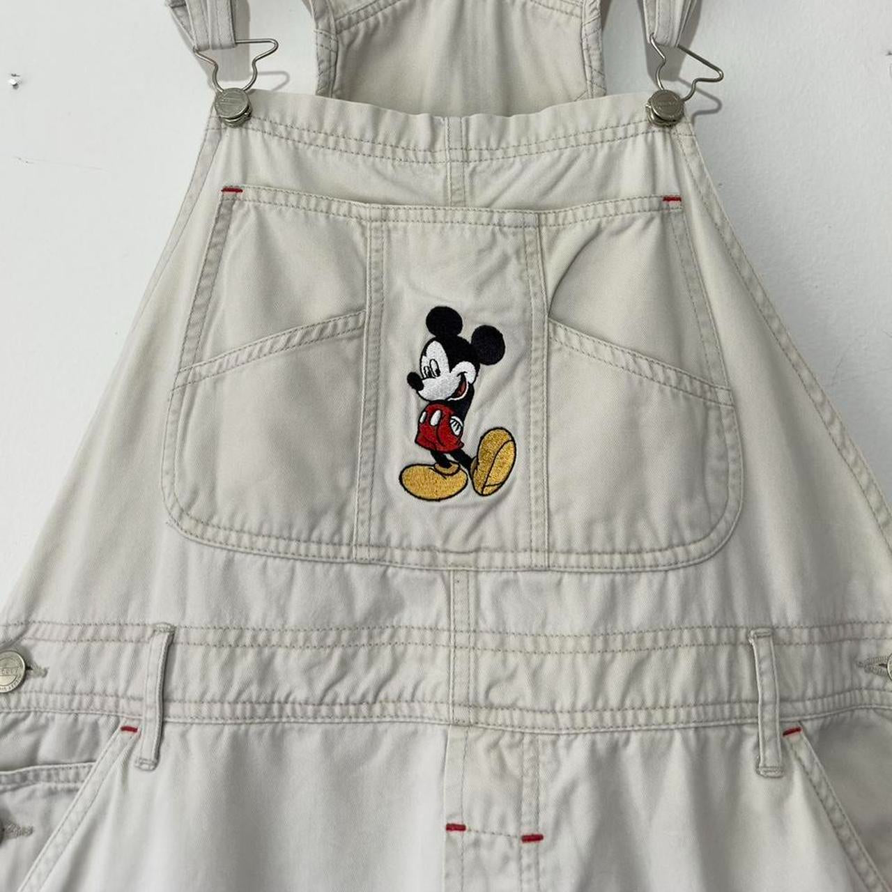 Vintage Mickey Mouse Shorts Dungarees (L)
