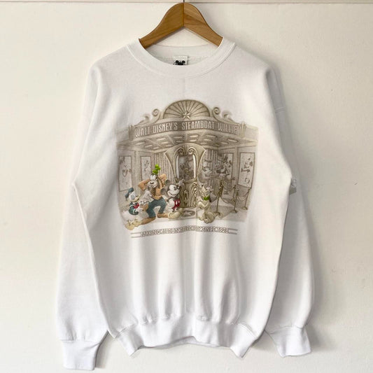 Vintage Walt Disney's Steamboat Willie 90s Sweatshirt (M)