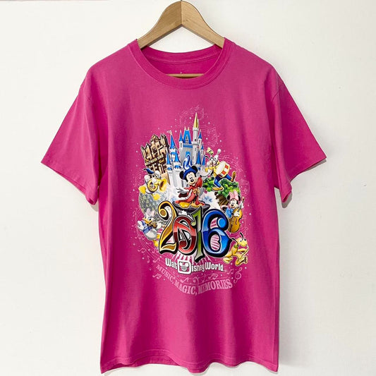 Walt Disney World 2016 Pink T Shirt (M)