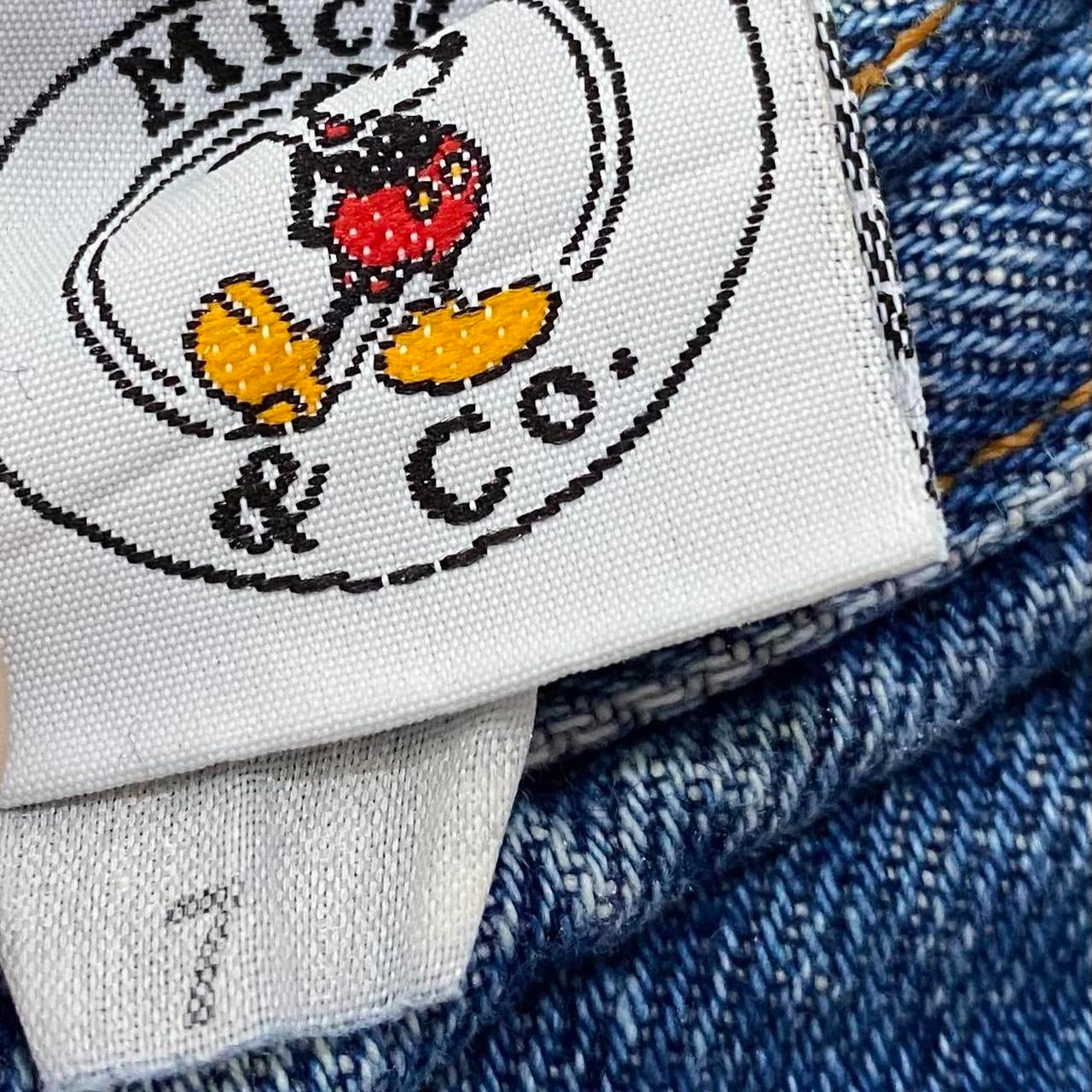 Vintage Mickey & Minnie 90s Denim Jeans (26", See Measurements)