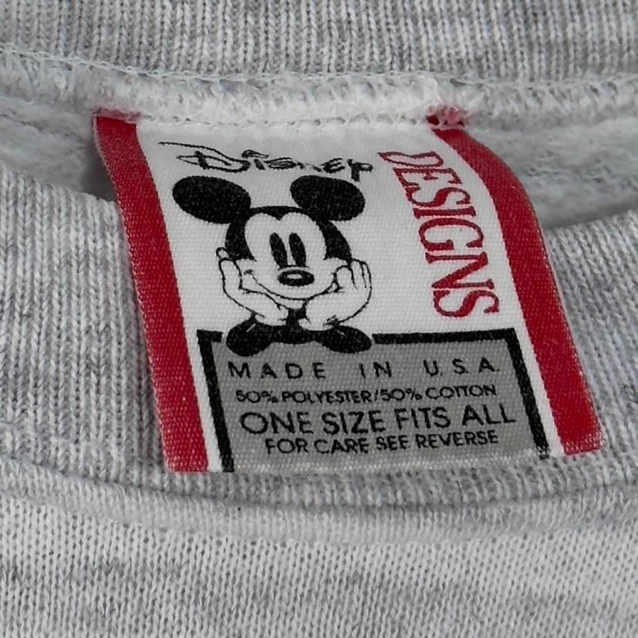 Vintage Mickey Striped 90s Sweatshirt (L)