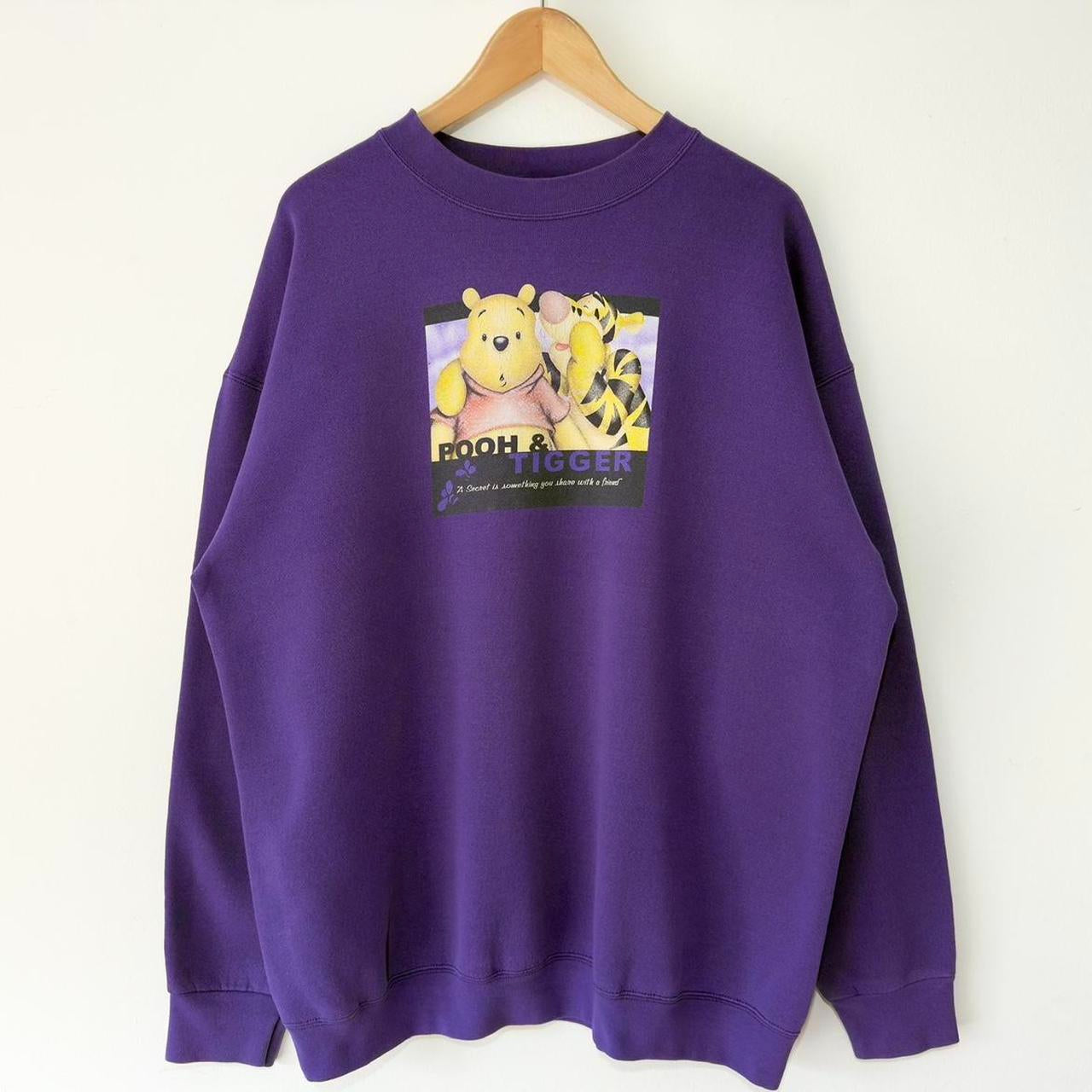 Vintage Pooh & Tigger Disney Store 00s Sweatshirt (XL)