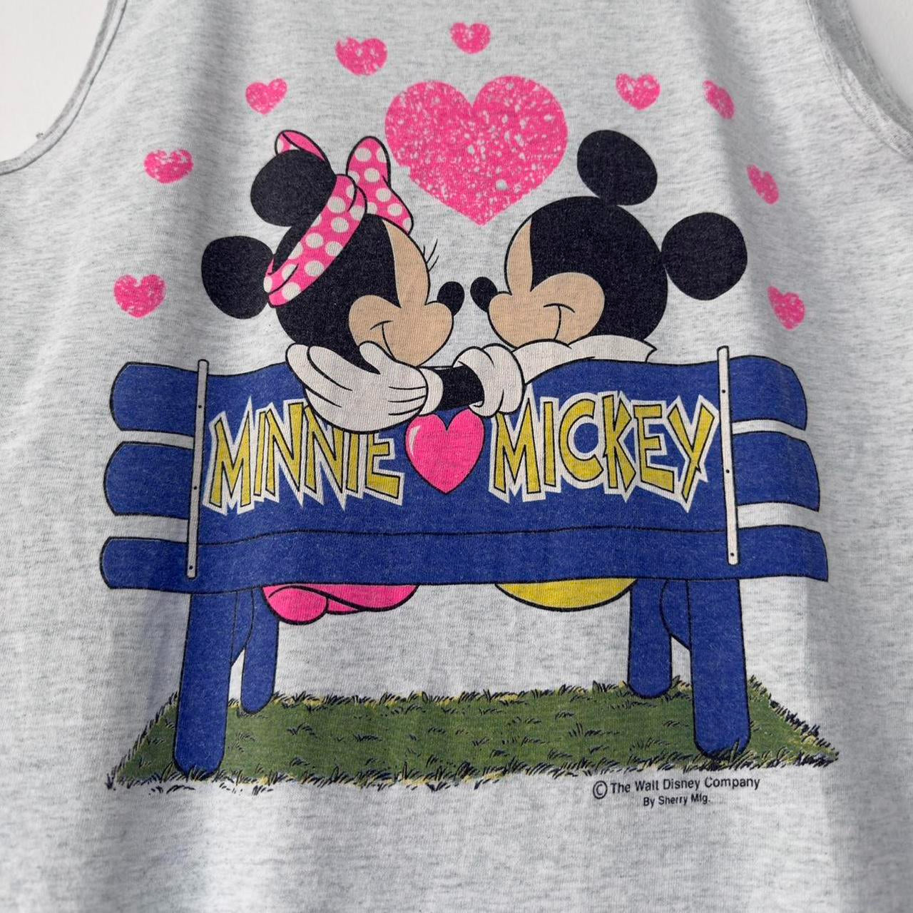 Vintage Mickey & Minnie California 90s Vest Tank Top (Ladies L)