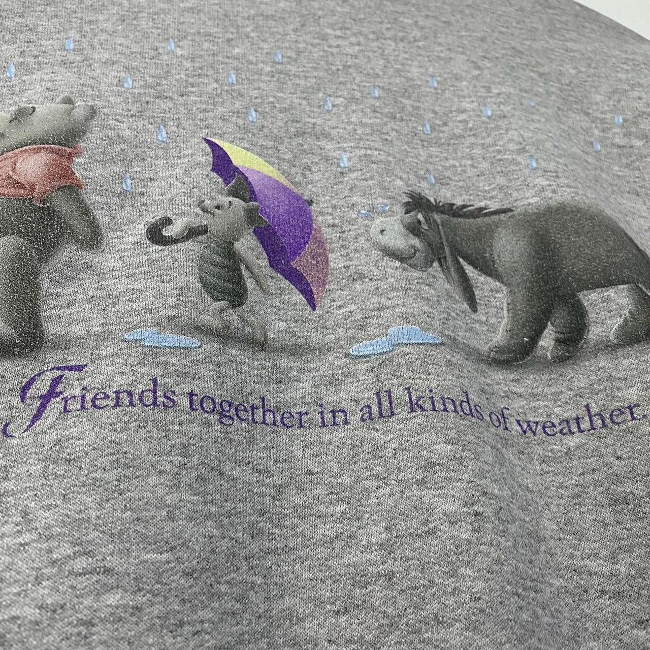 Vintage Pooh and Friends Rain 00s Sweatshirt (L)