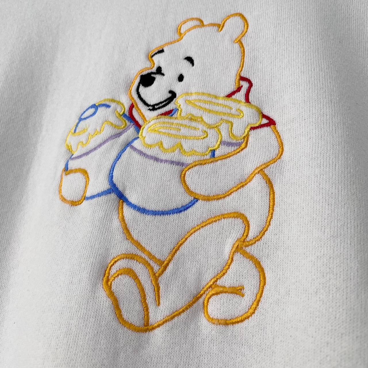 Vintage Pooh Honey Pots Outline 90s Sweatshirt (M)