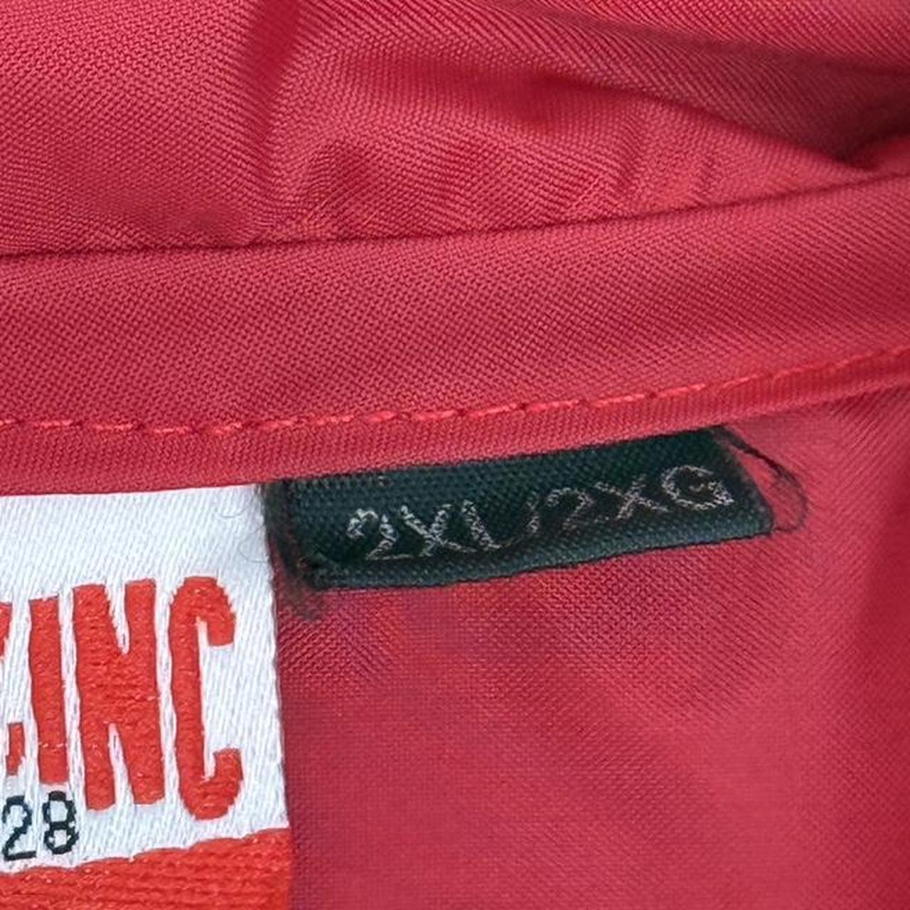 Vintage 90s Walt Disney World Mickey Mouse Red Windbreaker Jacket (XXL)