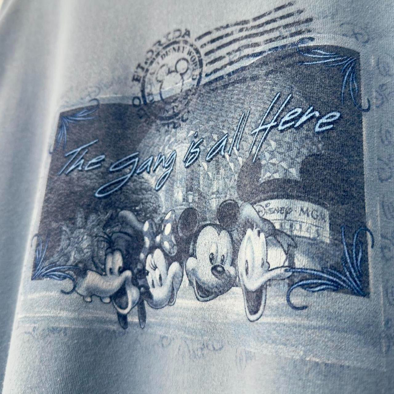 Vintage Disney World Mickey Gang T Shirt (XXL)