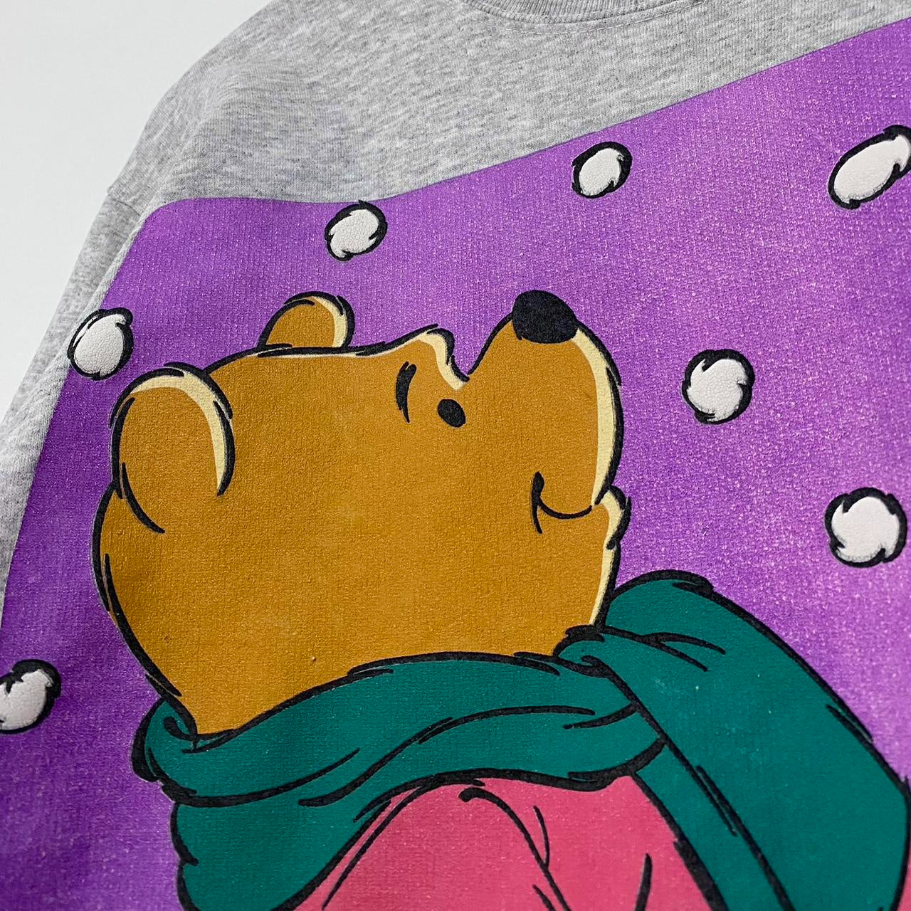 Vintage Snowy Pooh 90s Sweatshirt (S)