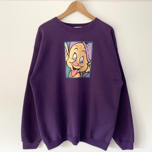 Vintage Dopey Snow White 90s Sweatshirt (M)