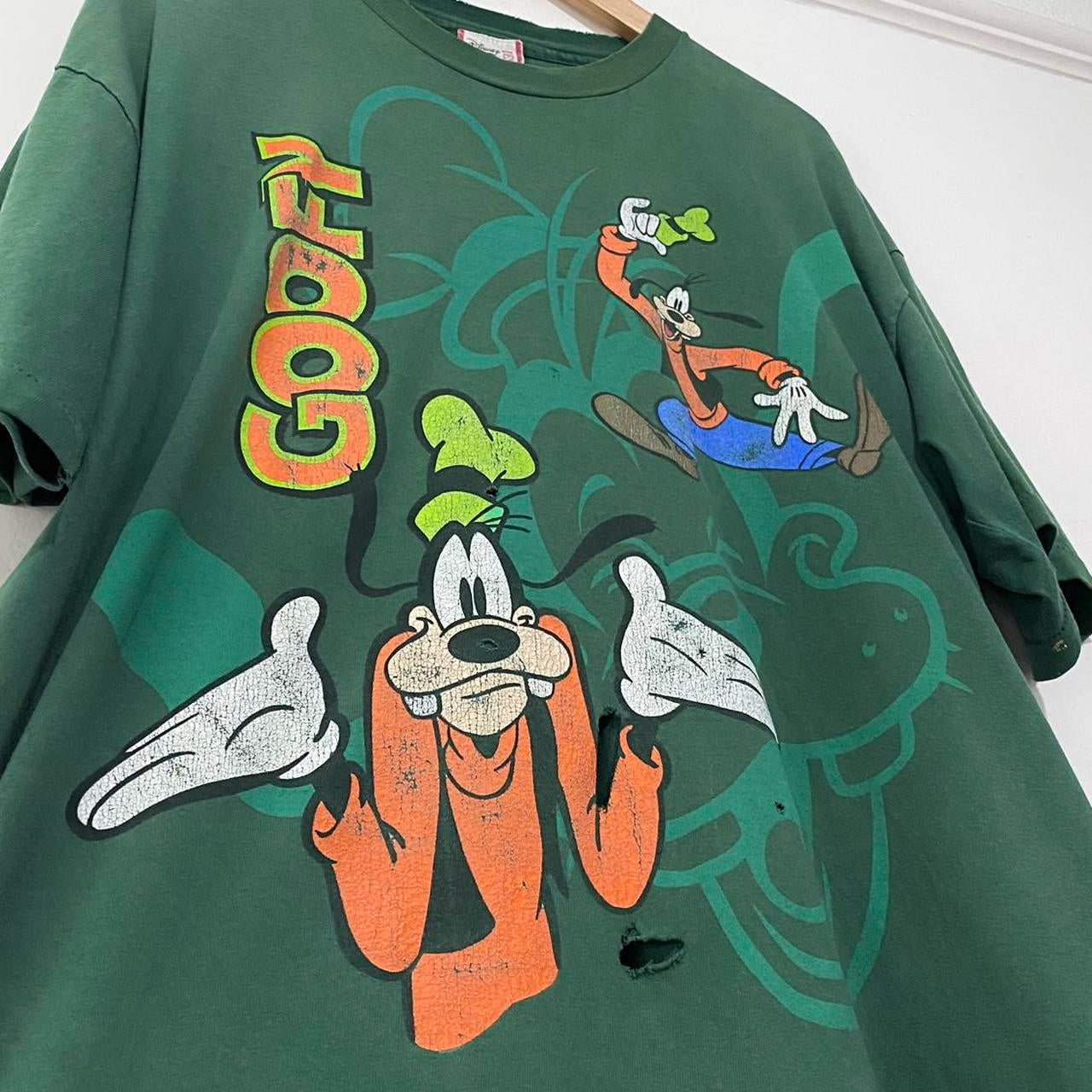 Vintage Goofy Disney 90s Thrashed T Shirt (XL)