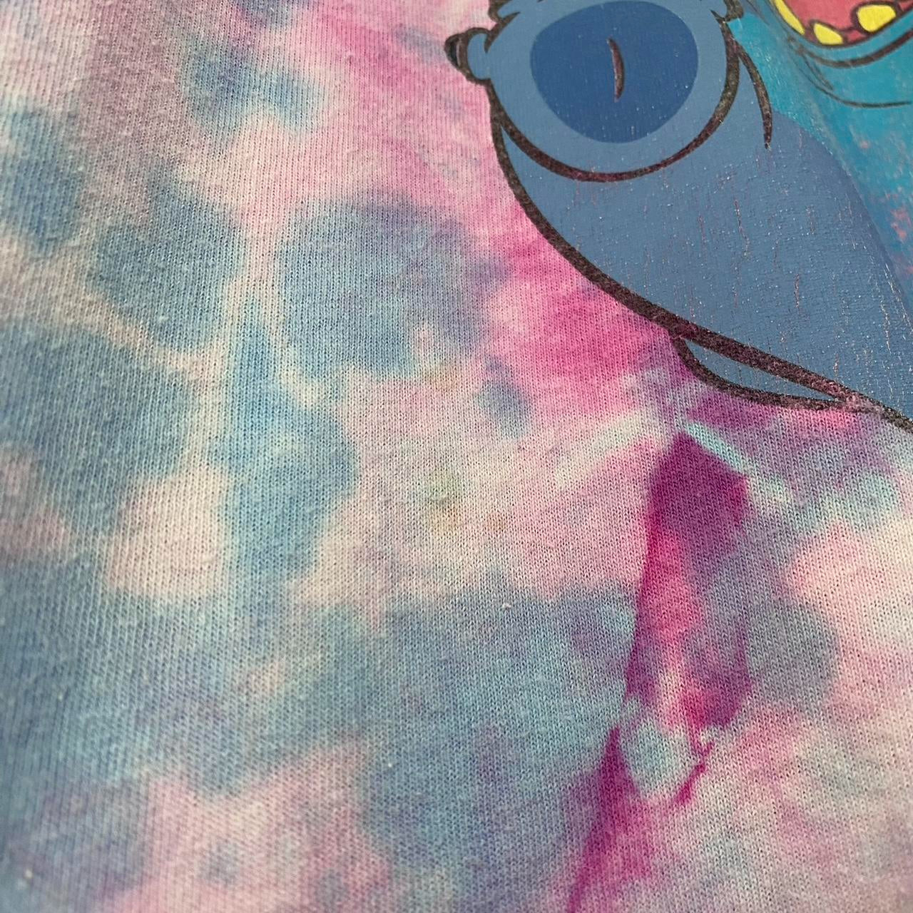 Disney Stitch Tie Dye T Shirt (M)