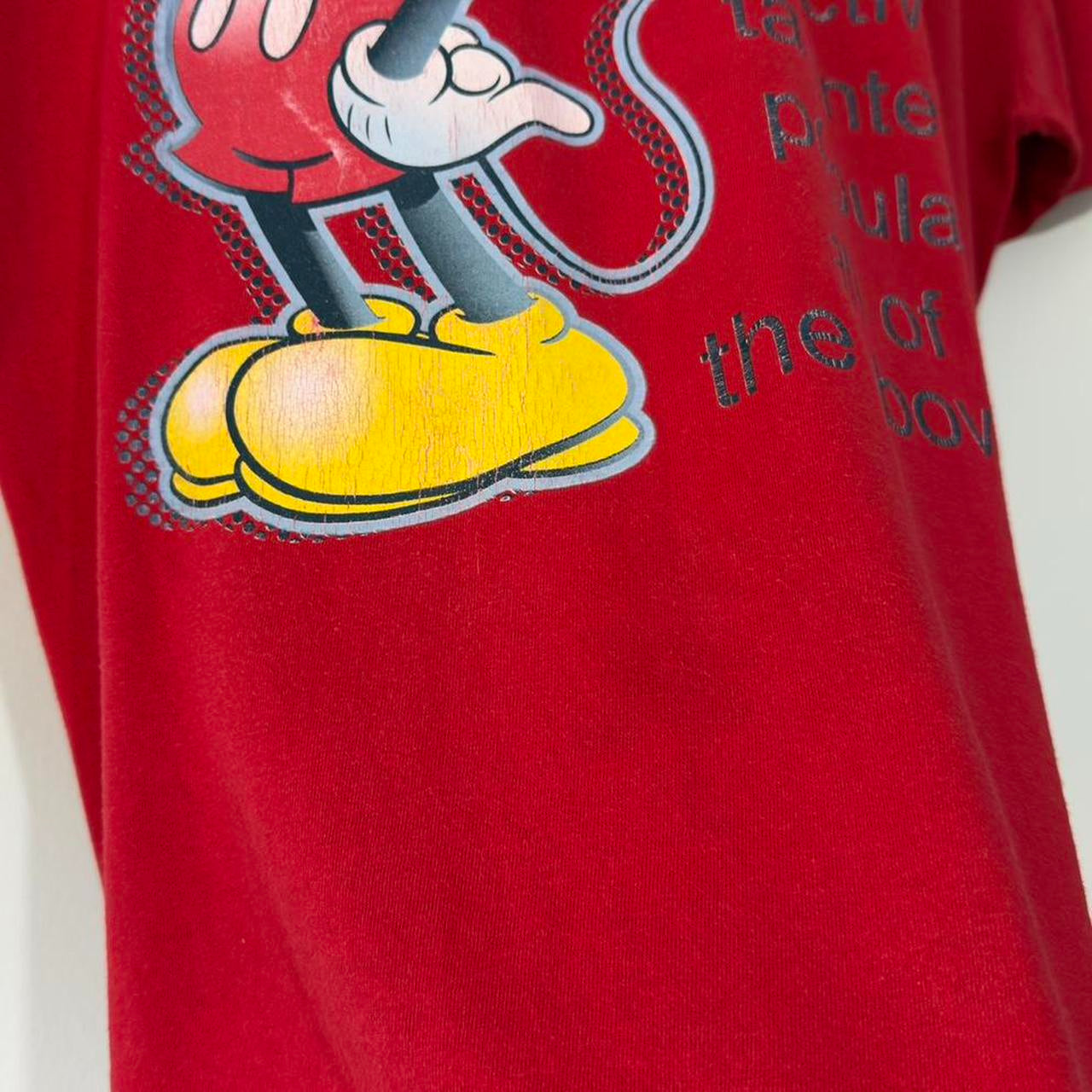 Vintage Mickey Mouse All Of The Above T Shirt (L)