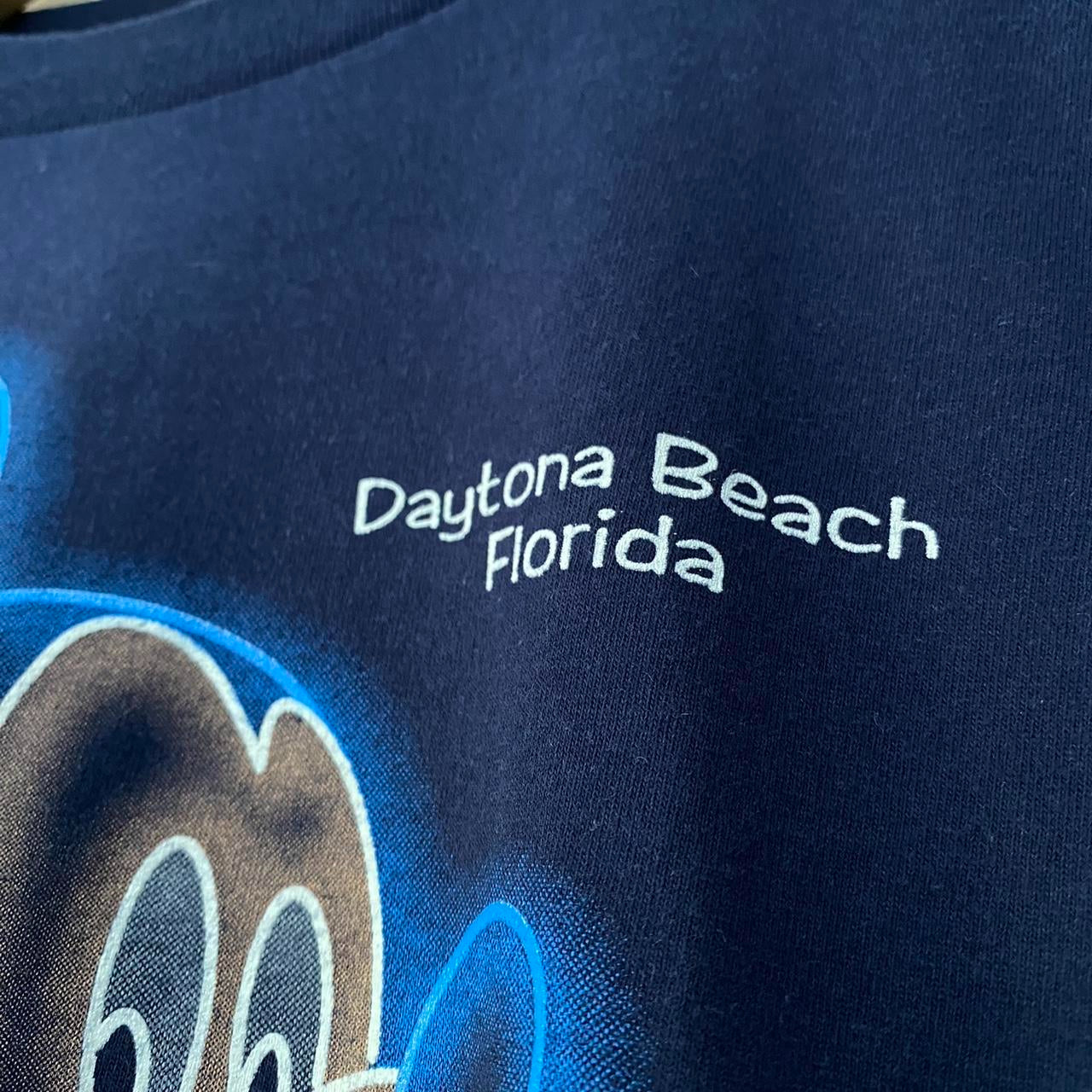 Vintage Mickey Daytona Beach Florida 90s T Shirt (XL)