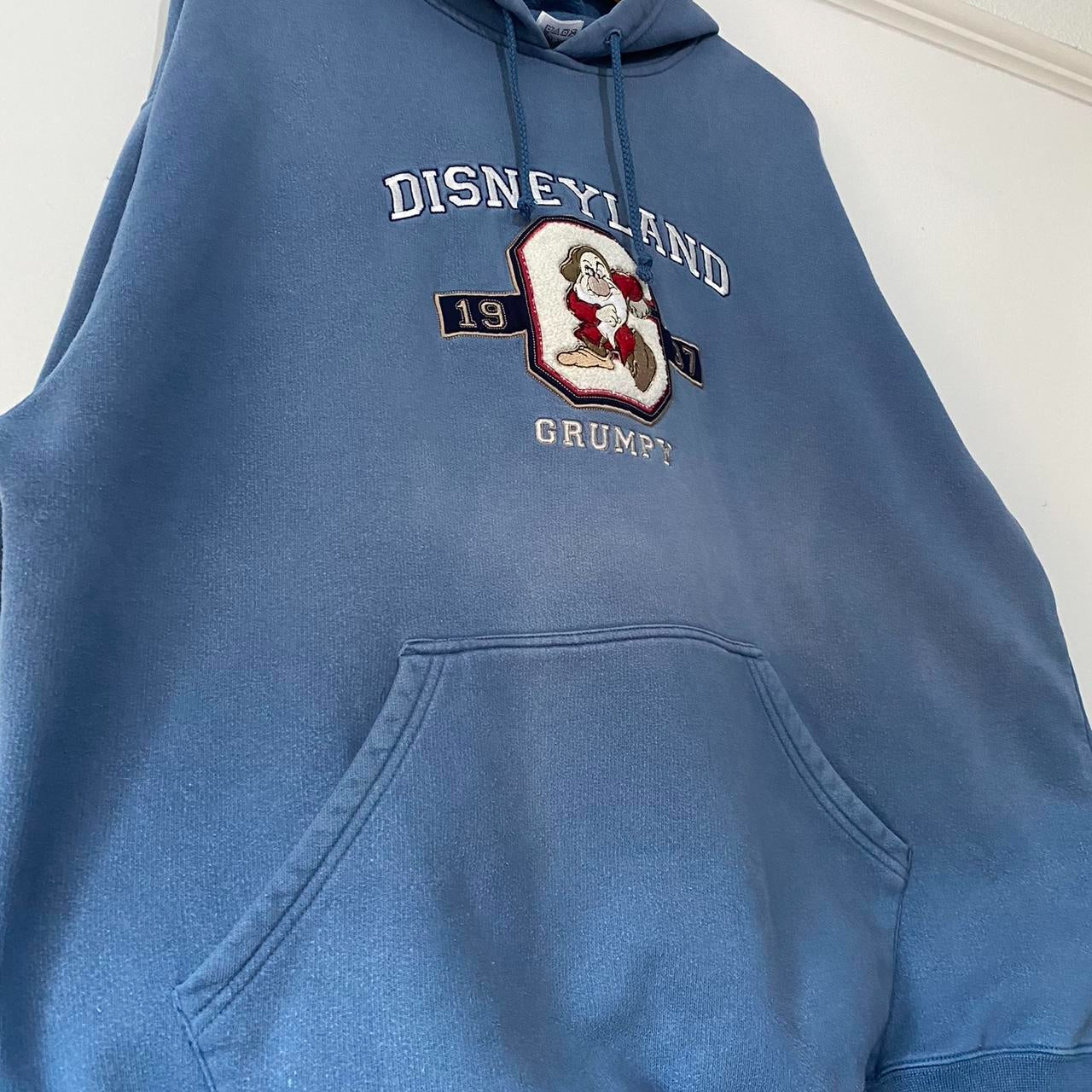 Vintage Disneyland Grumpy 00s Hoodie (M)