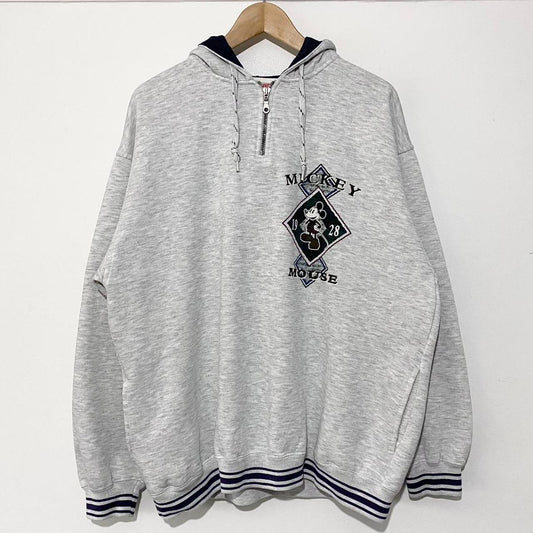 Vintage Mickey Mouse 90s Hoodie (L)