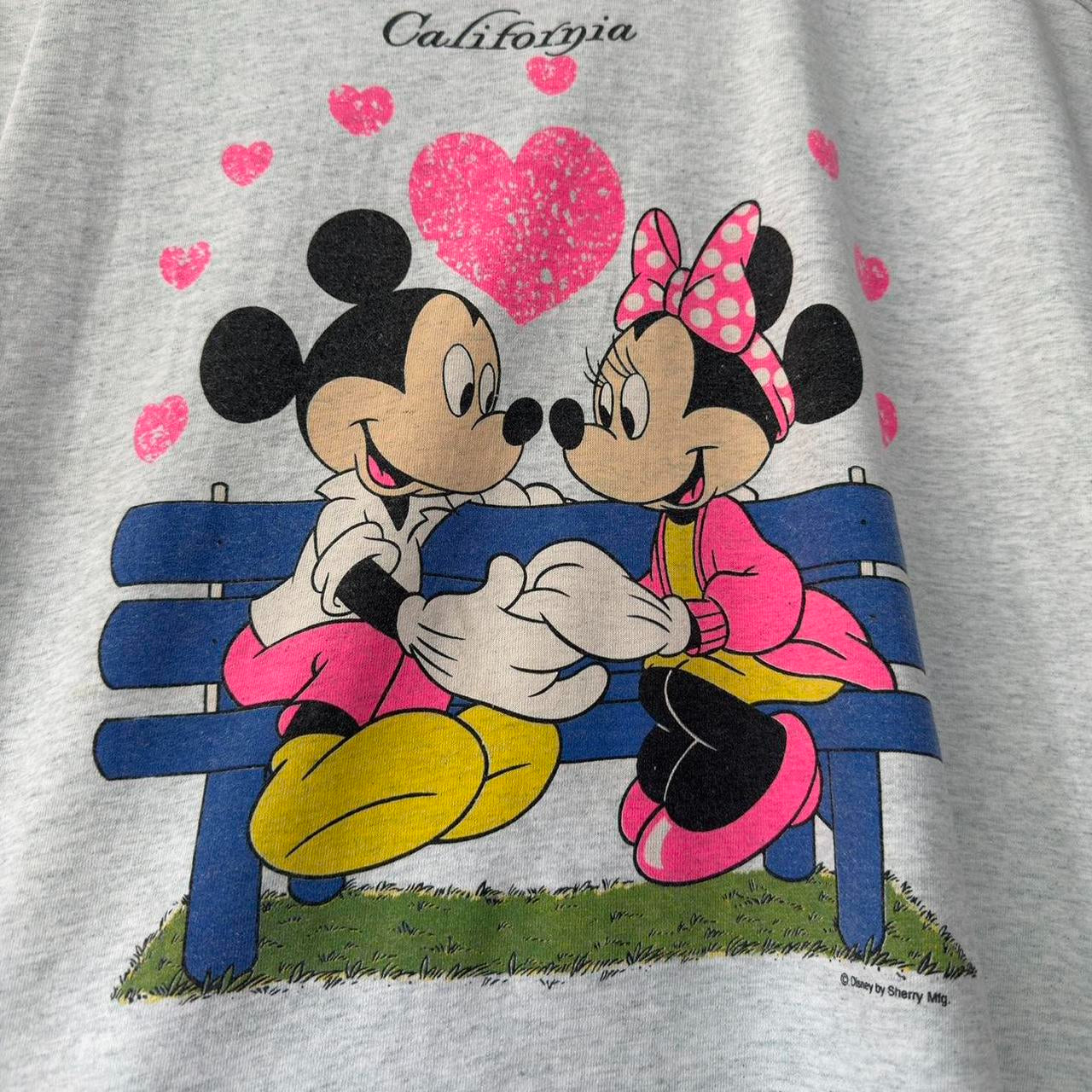 Vintage Mickey & Minnie California 90s Vest Tank Top (Ladies L)