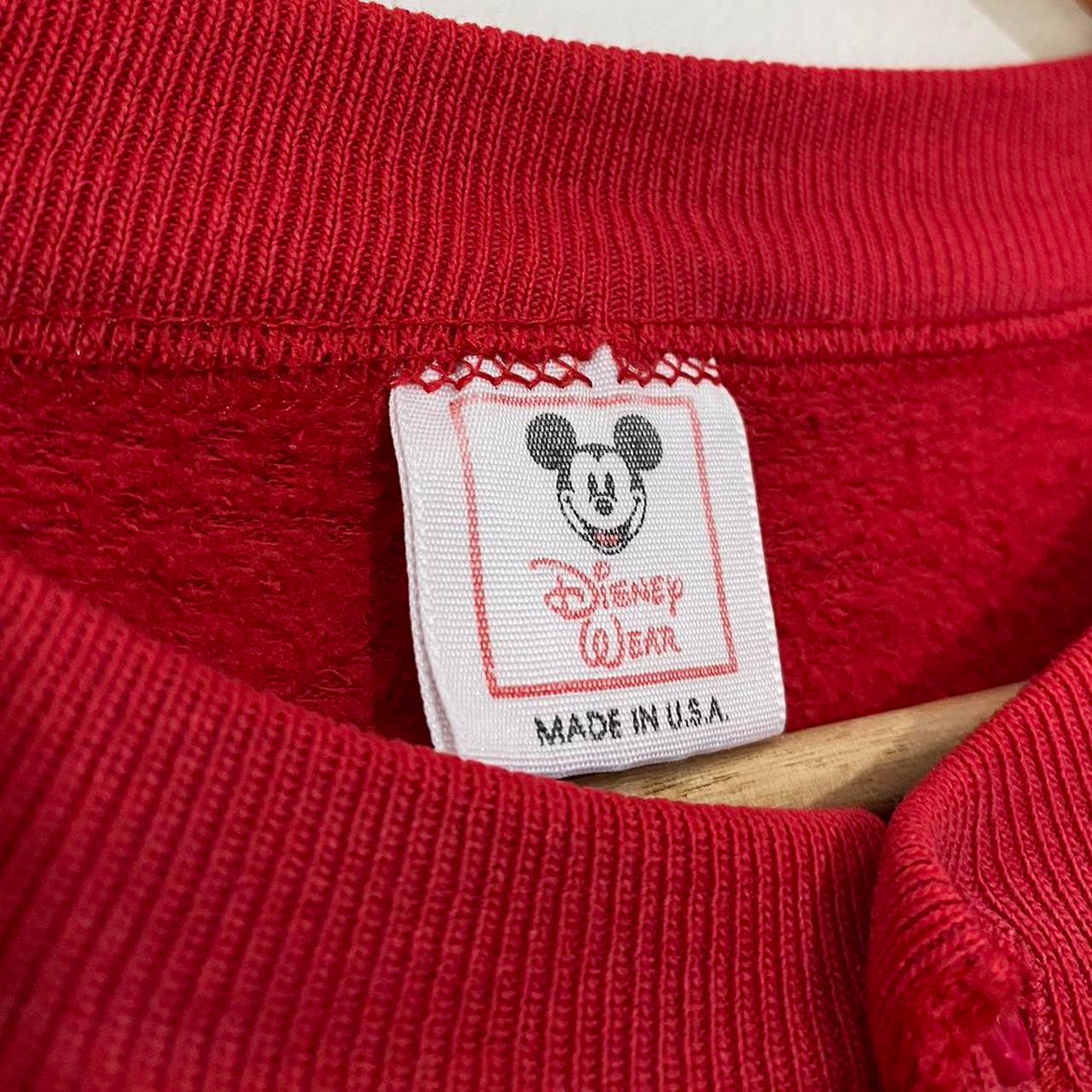 Vintage Mickey Mouse Button Up Sweatshirt (M)