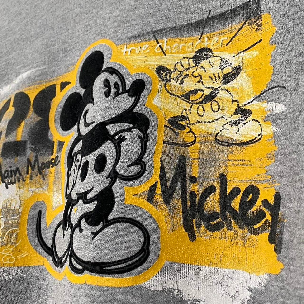 Vintage Mickey Mouse Retro Graffiti Sweatshirt (L)