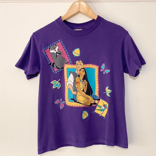 Vintage Disney Pocahontas 90s T Shirt (Petite S)