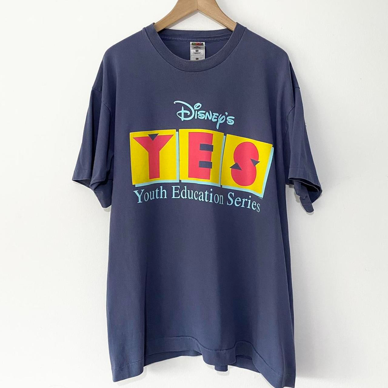 Vintage Disney Youth Education Series 90s T Shirt (XL)