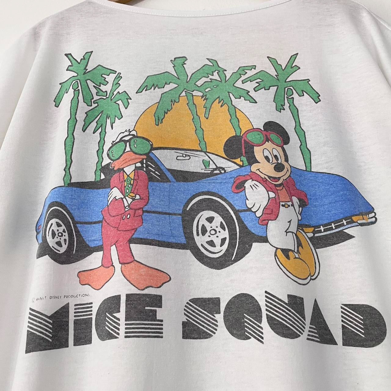 Vintage Mice Squad Disney 80s T Shirt (XL)