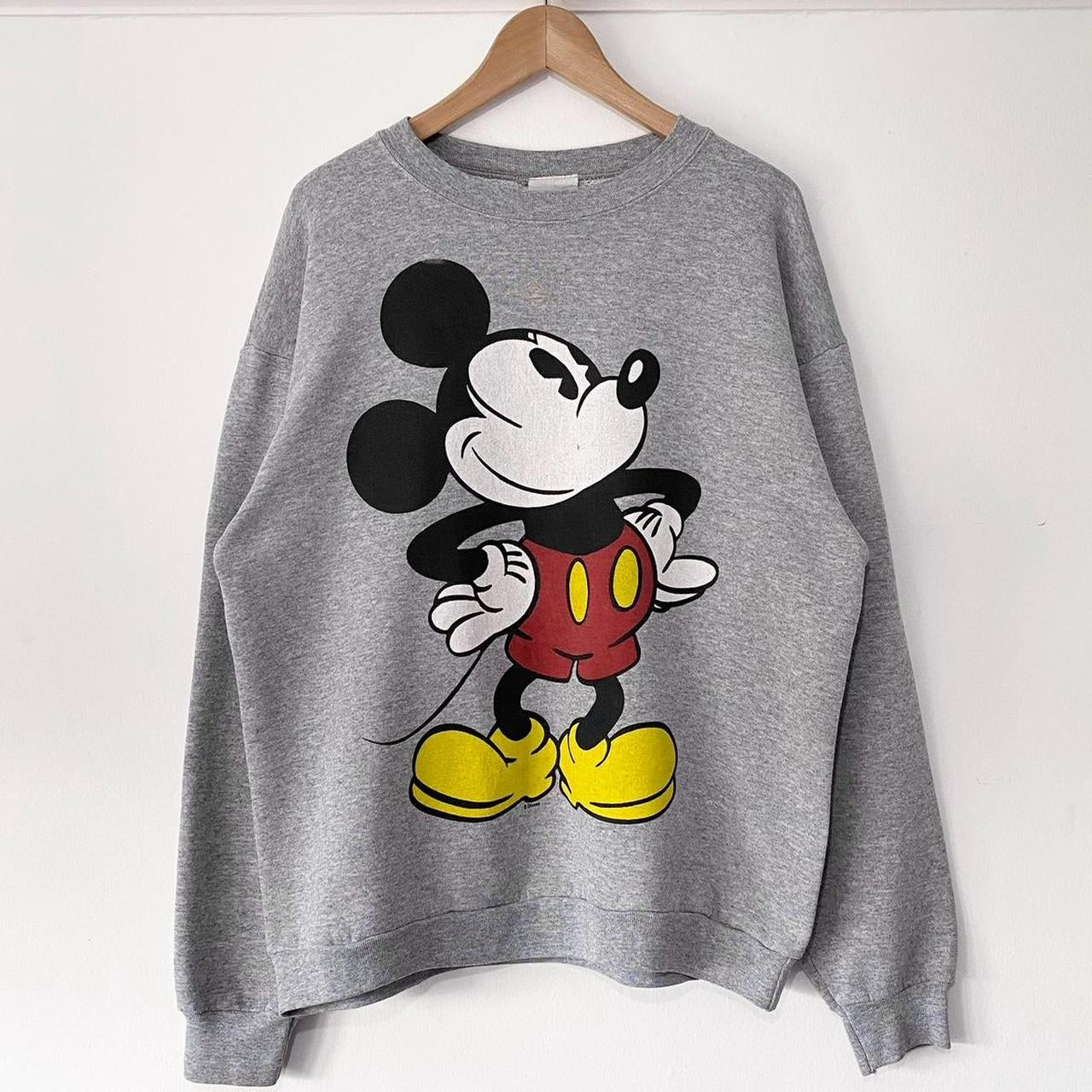 Vintage Mickey Mouse Big Graphic Sweatshirt (L)