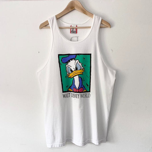 Vintage Donald Duck Disney World 90s Tank Vest Top (M/L)