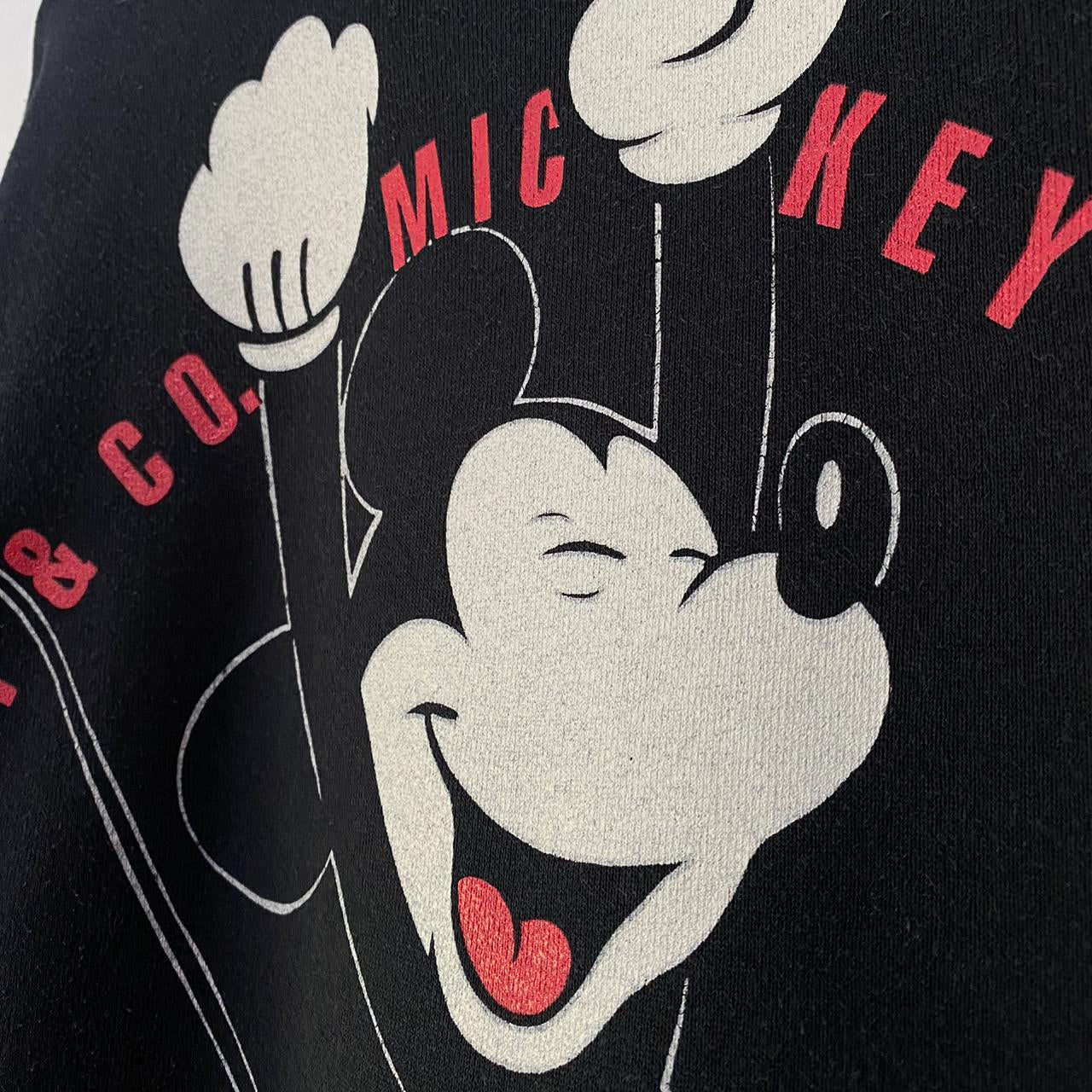 Vintage Mickey Mouse Jumping 90s Sweatshirt (L)