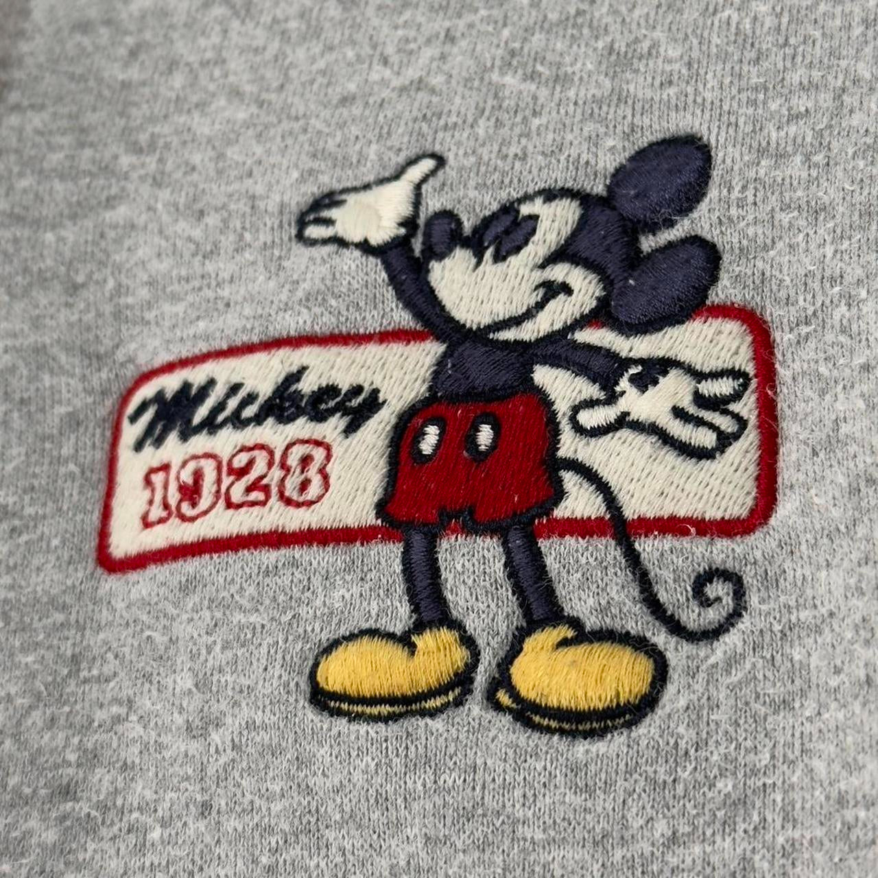 Vintage Mickey Mouse 00s Zip Up Hoodie (S)