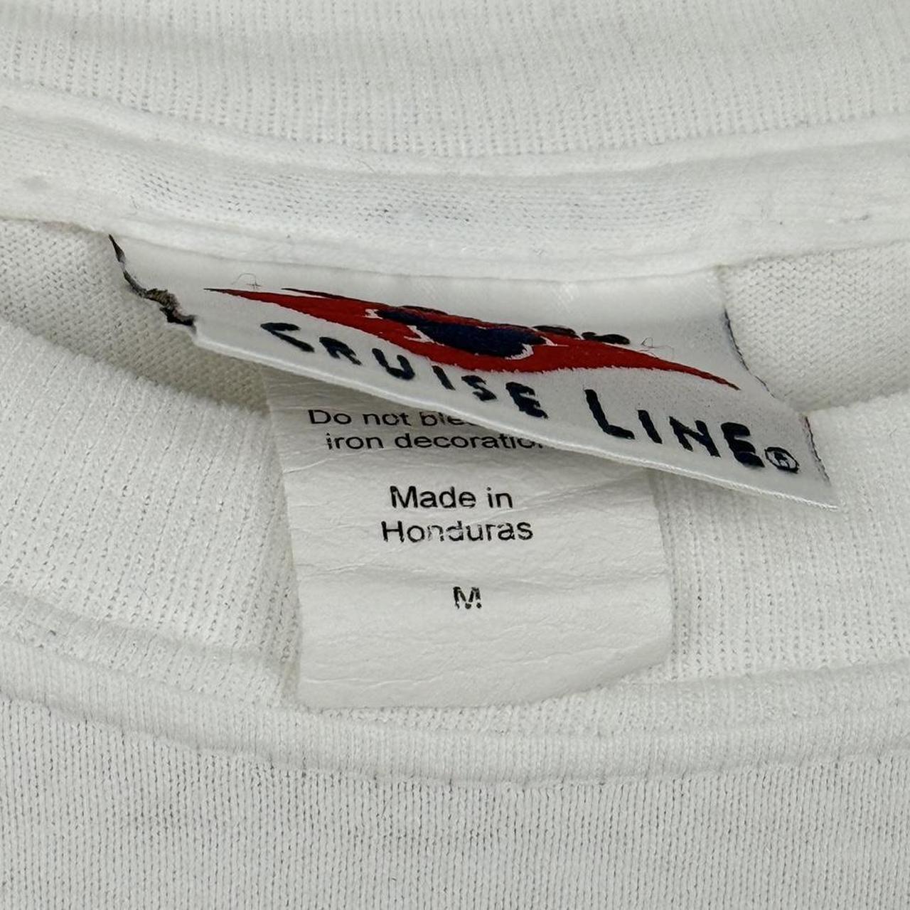 Vintage 2005 Disney Cruise Line Panama Canal Crossing White T Shirt (M)