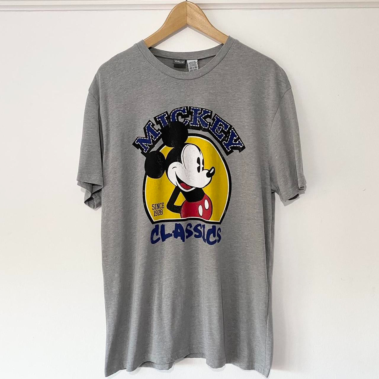 Mickey Classics Grey Disney T Shirt (XL)