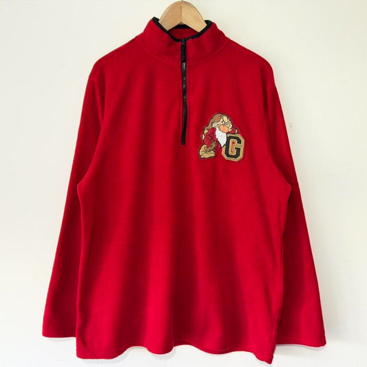 Disney Grumpy Fleece Quarter Zip (L)