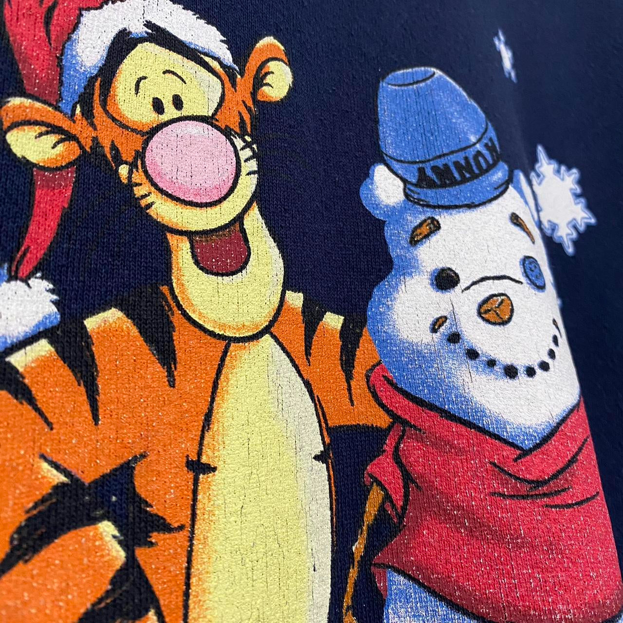 Vintage Tigger & Pooh Snowman 90s Sweatshirt (L)