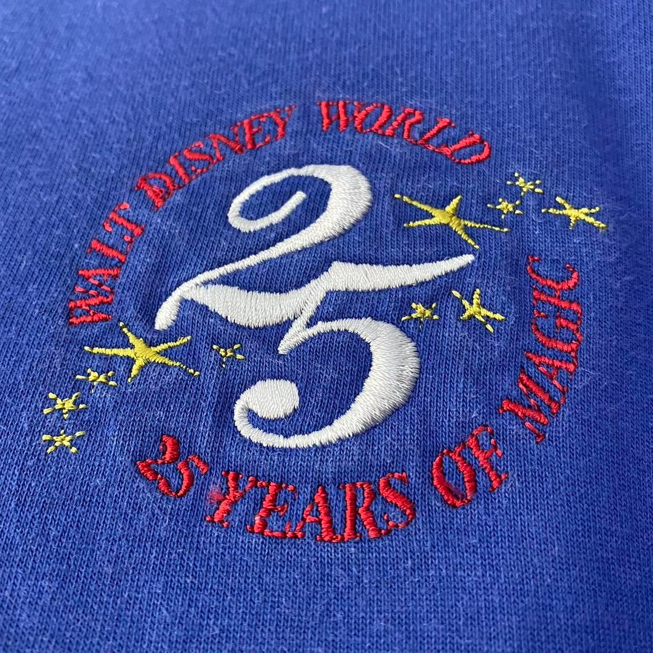 Vintage Disney World 25th Anniversary Polo Shirt (XXL/XXXL)