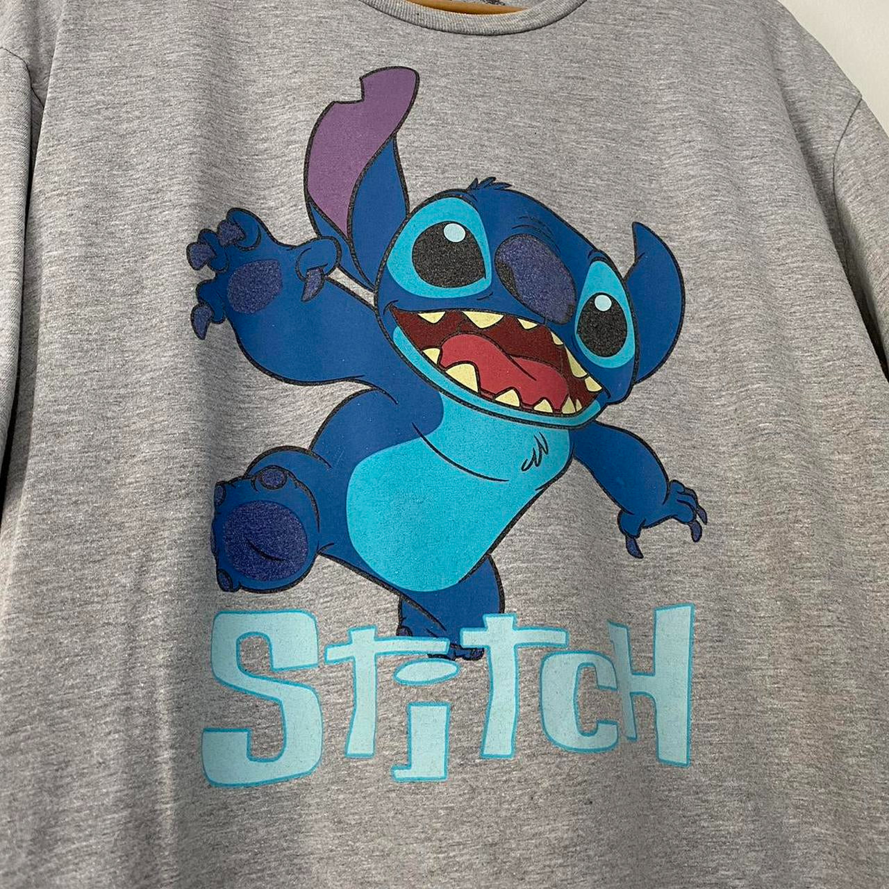 Disney Stitch Grey T Shirt (XL)