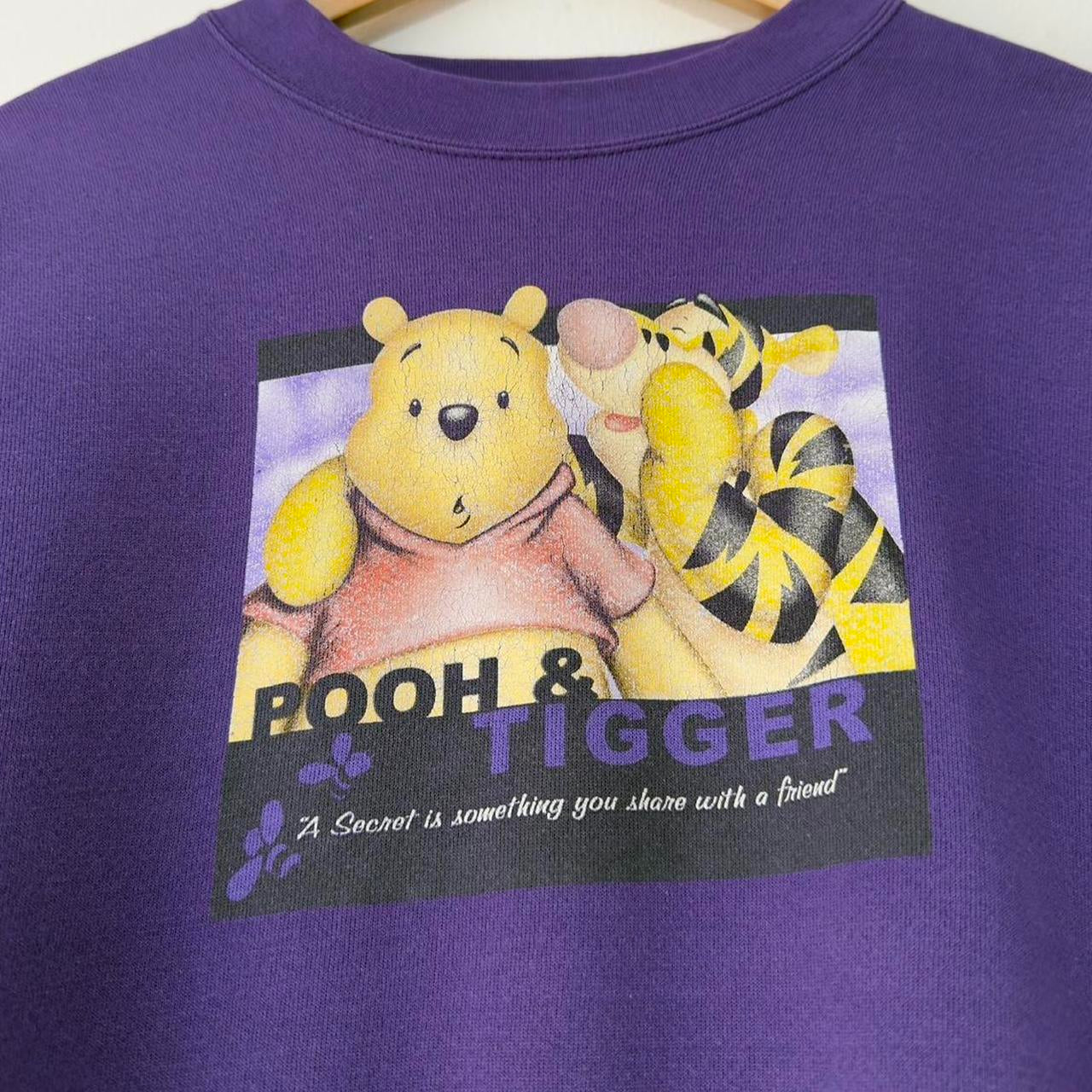 Vintage Pooh & Tigger Disney Store 00s Sweatshirt (XL)