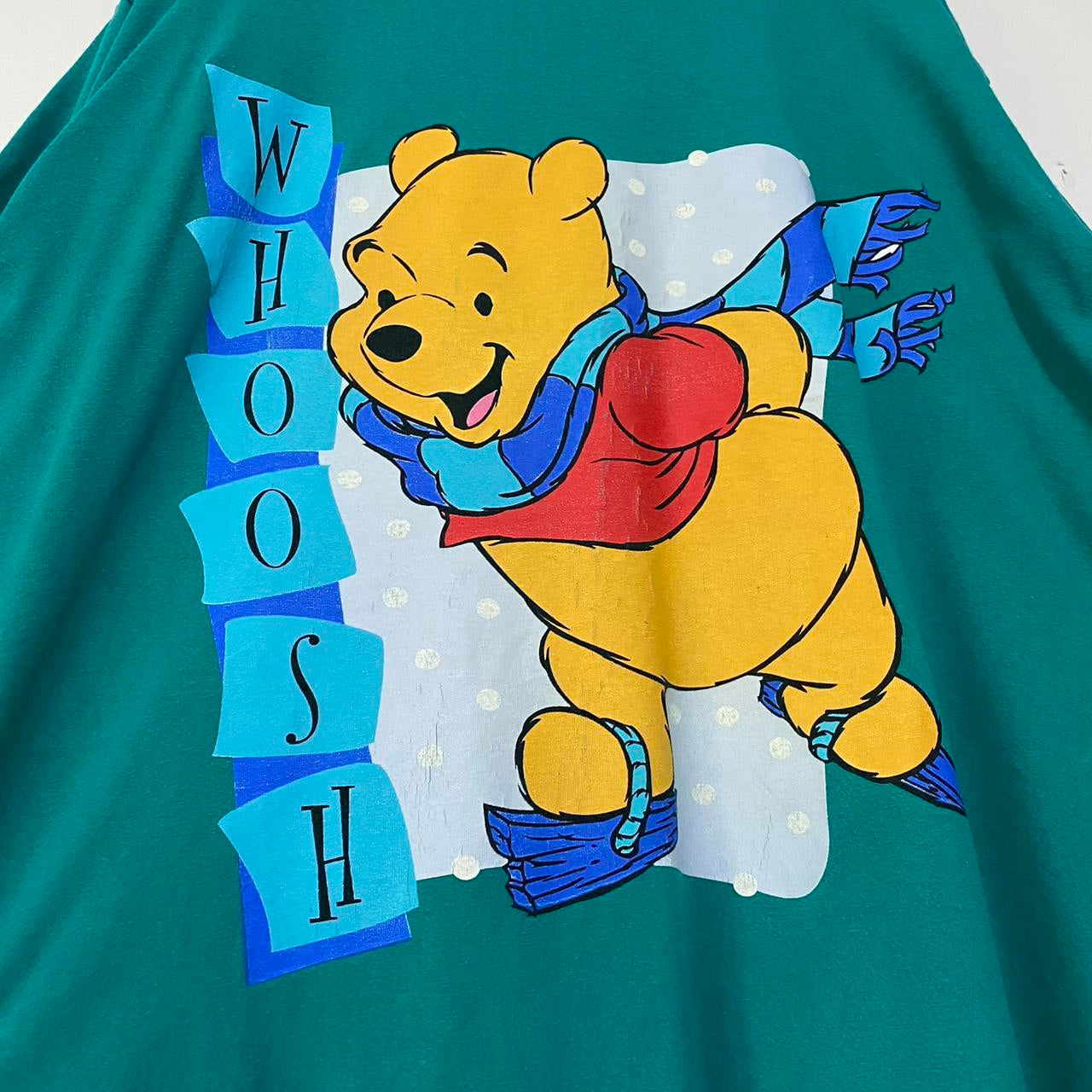 Vintage Winnie the Pooh Ice Skating 90s T Shirt (XL/XXL)