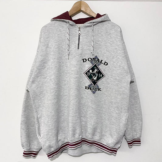 Vintage Donald Duck 90s Hoodie (L)