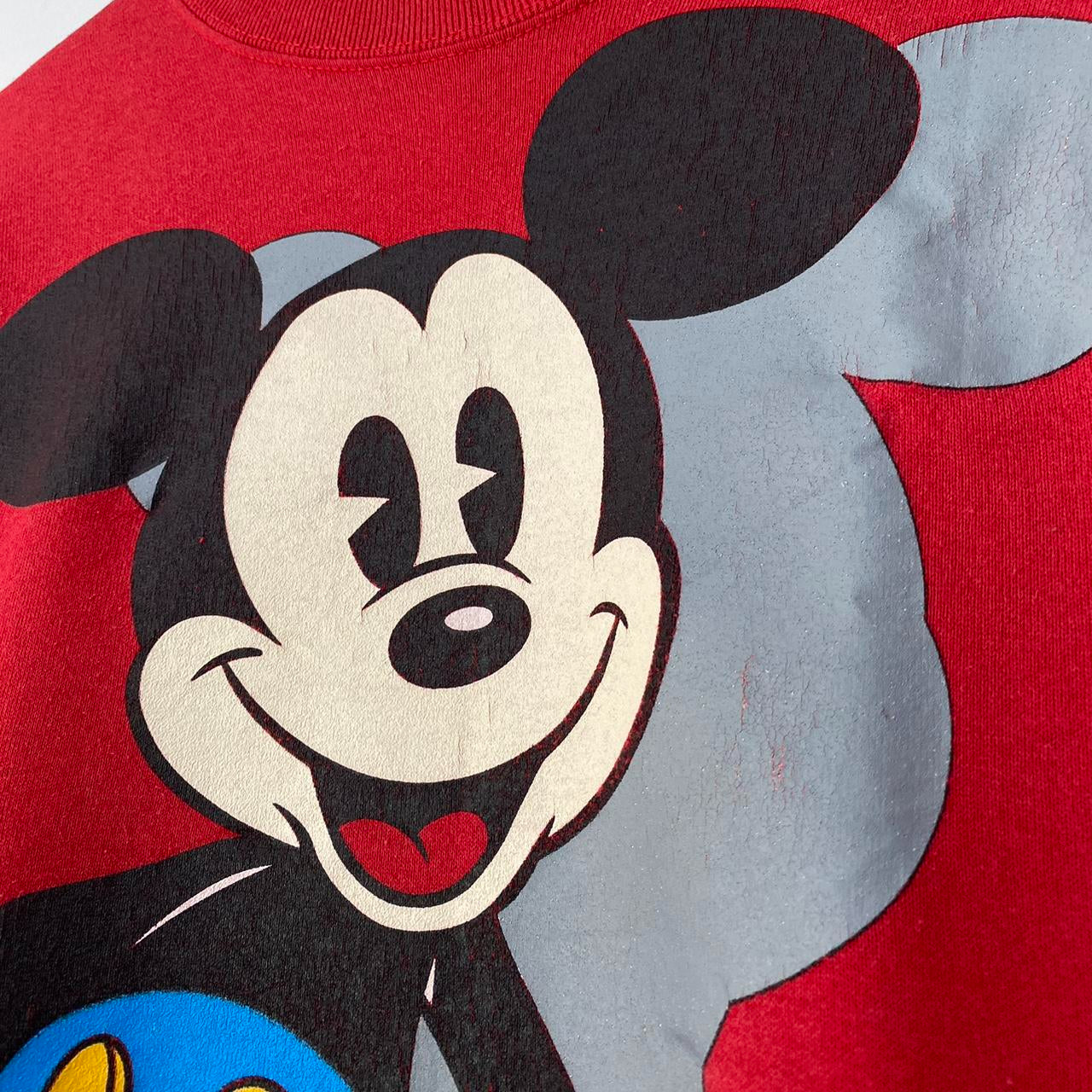 Vintage Mickey Shadow 90s Sweatshirt (S/M)