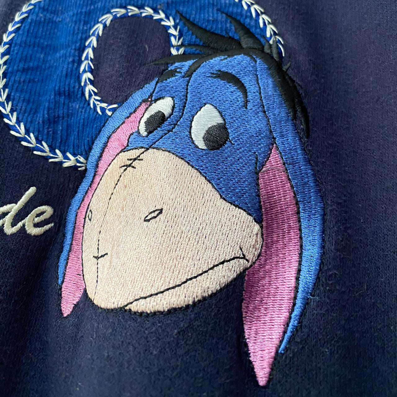 Disney Eeyore 56 Blue Attitude Sweatshirt (XL)