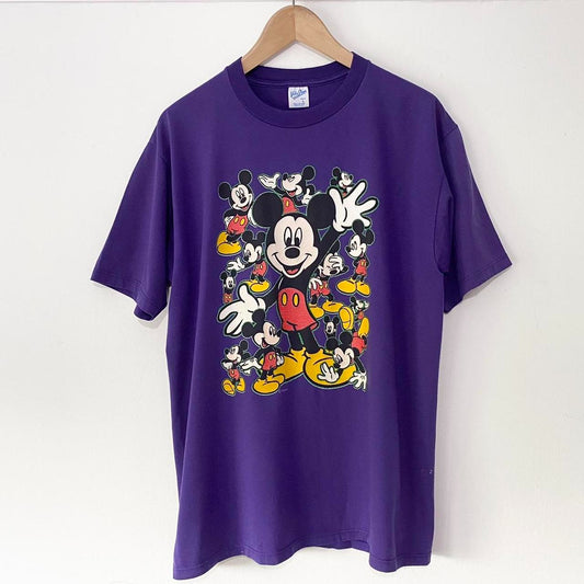 Vintage Mickey Purple 90s T Shirt (L)