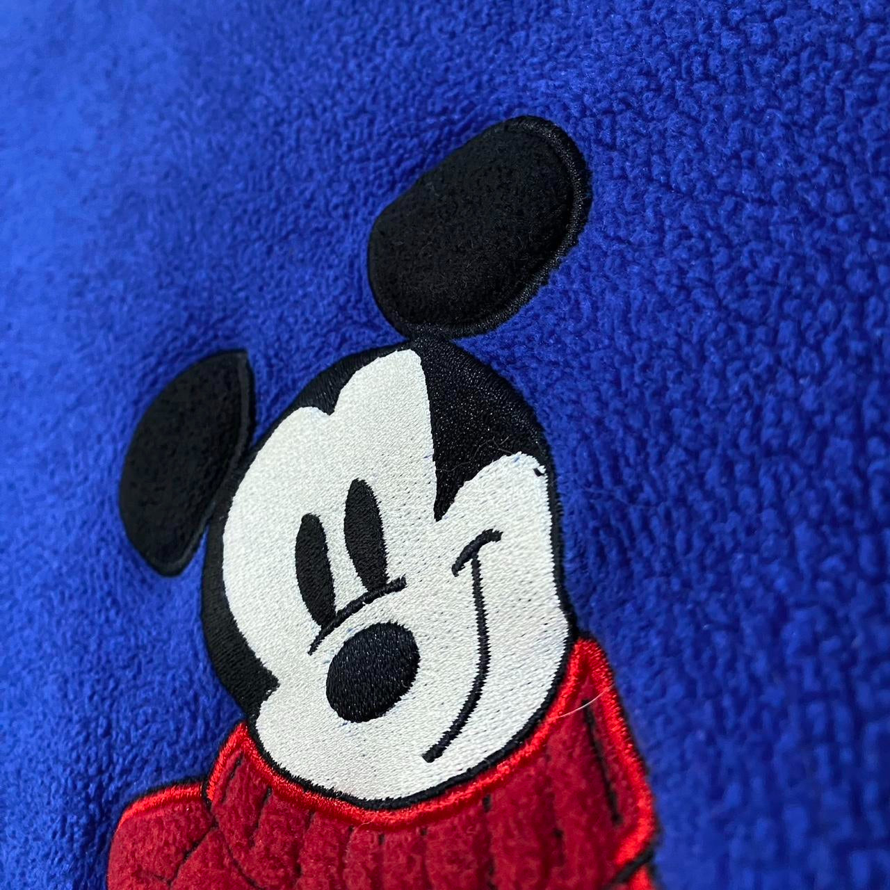 Disney Mickey Mouse Ice Skating Fleece Sweatshirt (L)