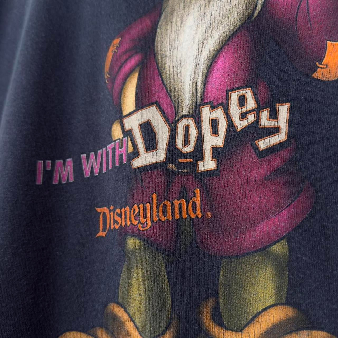 Vintage I'm with Dopey Disneyland 00s T Shirt (XXL)