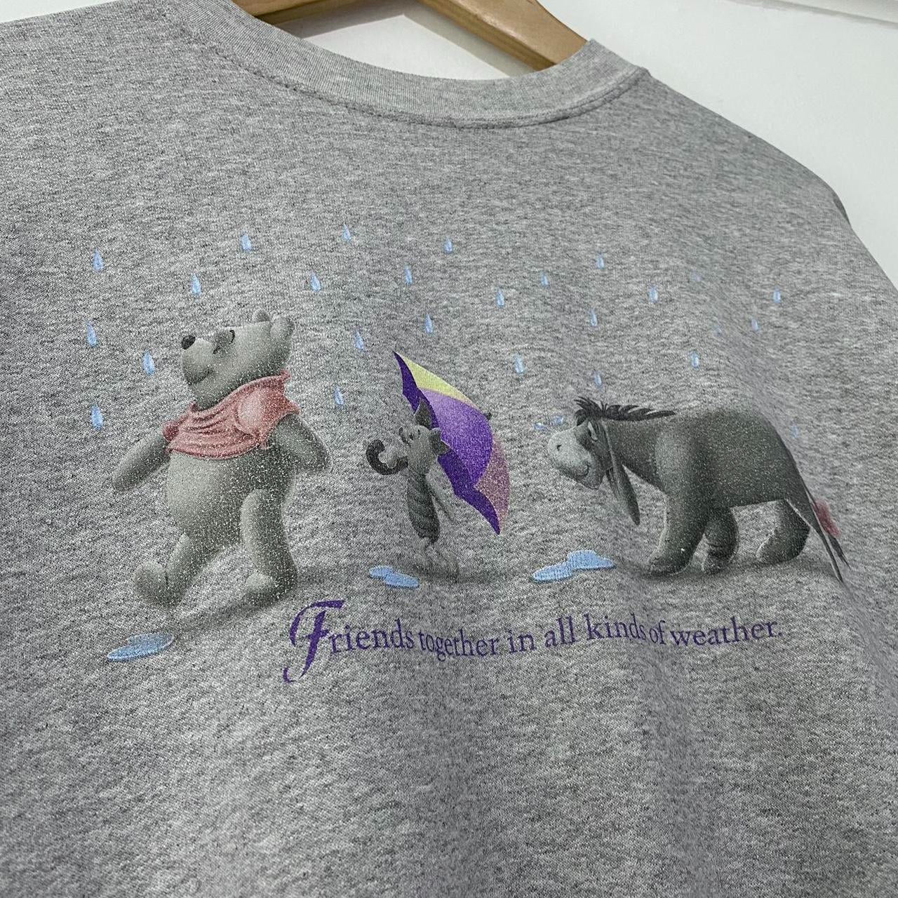 Vintage Pooh and Friends Rain 00s Sweatshirt (L)