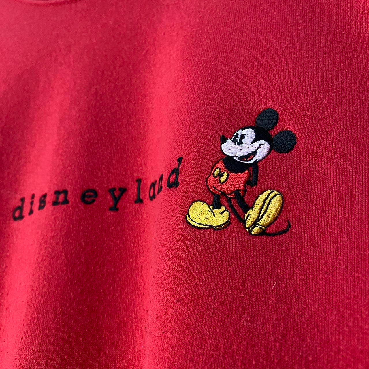 Vintage Disneyland Minimalist Embroidered Sweatshirt (L)