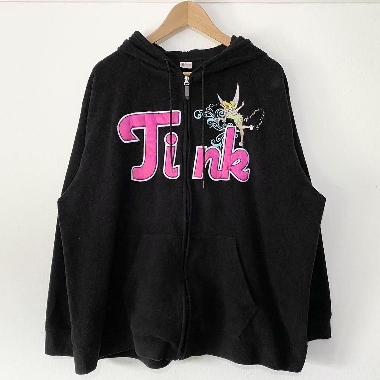 Disney Tinkerbell 00s Black Hoodie (XL/XXL)