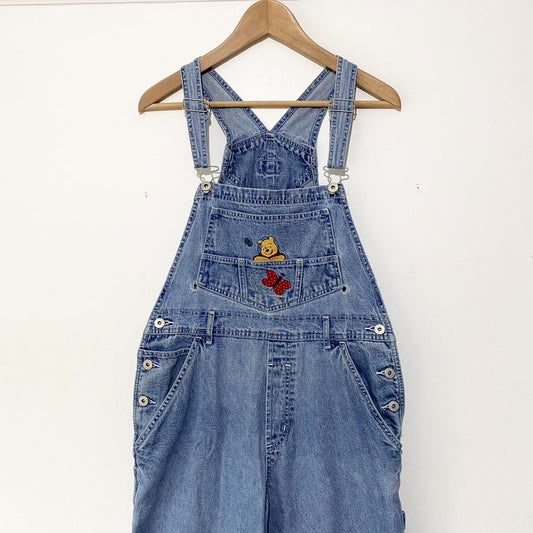 Vintage Pooh Denim Dungarees (M)