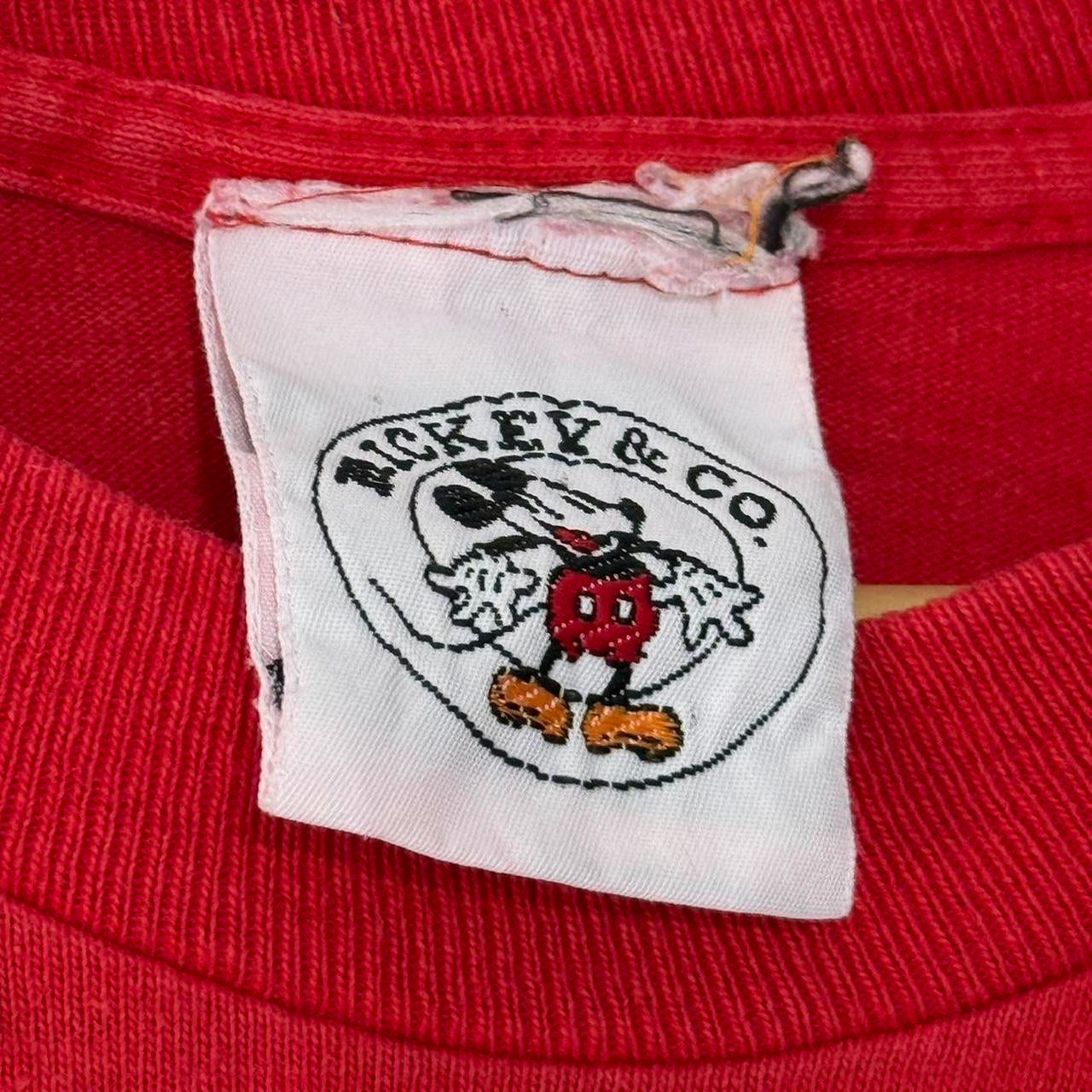Vintage Mickey Mouse Shadow 90s T Shirt (XL)
