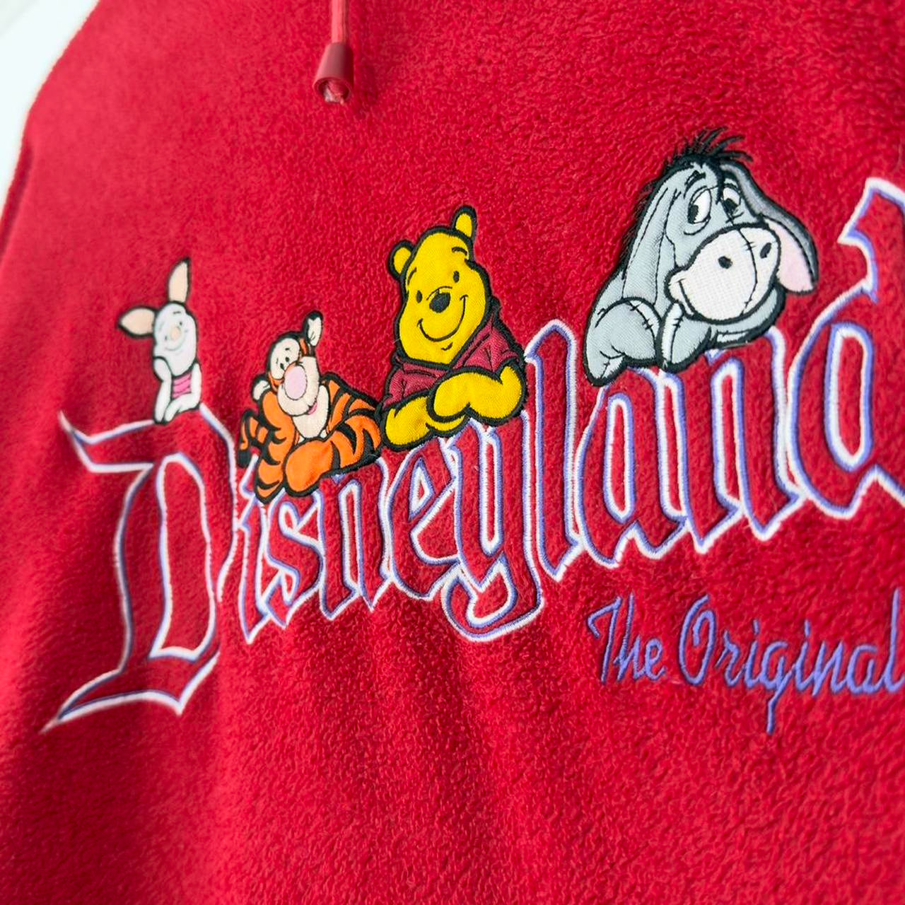 Vintage Disneyland Pooh & Friends 00s Fleece Hoodie (S/M)