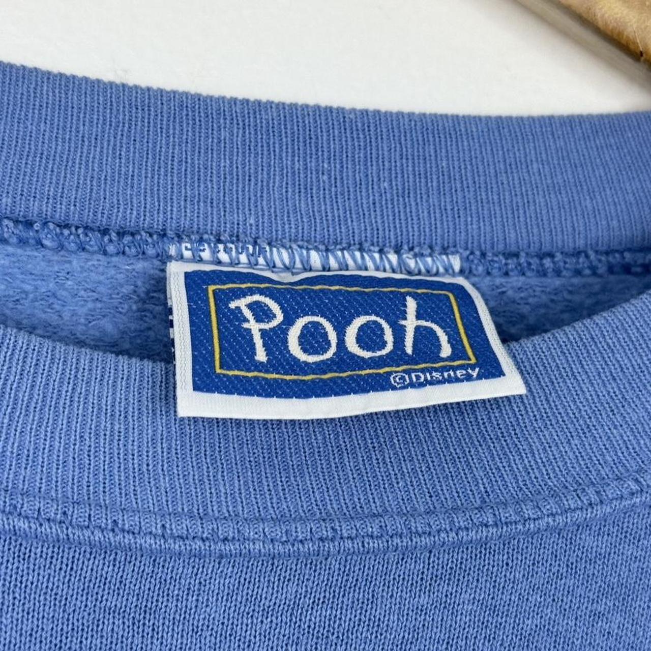 Vintage 90s Winnie the Pooh Embroidered Blue Sweatshirt (L)